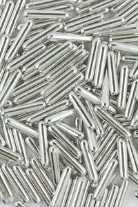 Silver Metallic Rods